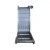Elevador de cadena de placas de acero inoxidable, transportador elevador de cadena de placas resistente a altas temperaturas, elevador de cadena de placas para limpieza y procesamiento de alimentos