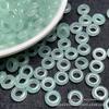 Anel de Pão com Furo Grande de 8mm Contas Soltas Atacado DIY Contas de Ábaco com Furo Grande Pulseira Acessórios para Roupas Azul Céu Contas Soltas Congeladas