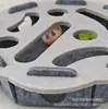 Juguete para Gatos Gadget de Autoentretenimiento, Laberinto Rompecabezas para Gatos Mascotas, Caja de Fieltro, Juguete con Cascabel para Gatos, Rascador para Gatos
