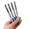 Portaminas automático de pulsación lateral con funda 0.5/0.7mm herramientas de escritura para estudiantes lápiz papelería regalos al por mayor