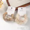 Gomas para el pelo infantiles en tarjeta Anillos para el pelo lindos y femeninos para trenzar Gomas de pelo para bebé Set de accesorios para el pelo de supermercado Gomas de pelo de alta elasticidad