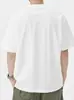 Camiseta de Manga Corta para Hombre Resistente Estilo Americano, Nuevo Modelo Verano 2026, Marca de Streetwear de Moda, Top Holgado de Cuello Redondo para Hombre