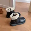Botas Martin de Invierno para Niña, Adelgazantes, Forradas de Polar, Cremallera Lateral, Botas de Nieve 2026, Botines Súper Lindos, de Suela Gruesa, Cálidos, Zapatos de Algodón