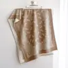 Venda Quente Lenço Jacquard Patchwork de Castanha Imitação de Caxemira 2026 Outono/Inverno Novo Versátil Espessado Quente Protetor de Pescoço Cachecol