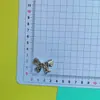 Metal Electroplateado Colorido Plata Lazo Accesorios para Bricolaje Funda para Teléfono Móvil Flor para Zapatos Accesorios Material