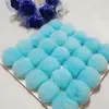 Bolsa de Bola de Pelo de Coelho Rex 6cm Acessórios para Roupas Celular DIY Sapato Acessórios para Roupas Acessórios Pendurados Artesanal Imitação de Pelo Acessórios