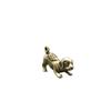 Chaveiro de carro de cachorro Wangcai de latão sólido pingente desktop escritório em casa ornamentos feng shui fábrica atacado