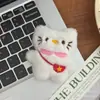 Llavero de Peluche con Pajarita, Oso Panda Gato, Llavero de Muñeco Oso, Colgante para Bolso, Pasador, Accesorios para Ropa