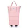 Bolsa de Viaje Expandible de Gran Capacidad, Cubierta Conveniente, Maleta de Ruedas, Viaje de Negocios de Corta Distancia, Bolsa de Tela Oxford para Mujeres Embarazadas