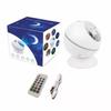 Lámpara de proyección de cielo estrellado lunar LED patrón de agua láser bola redonda cielo estrellado lámpara USB control remoto colorida Bluetooth lámpara de música transfronteriza