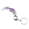 Valo L Arma Especial 8cm Garra de Impresión de Saqueo Cuchillo Modelo de Metal Juguete para Estudiantes Llavero Colgante Accesorios