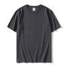 Camiseta de Manga Corta con Cuello Redondo de Algodón Puro de Marca Trendy de Estilo Coreano con Logo Estampado Ropa para Clase de Graduación Camisa Publicitaria Ropa de Trabajo para Hombre y Mujer Estampado DIY