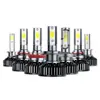 F2 Mini Faros LED para Coche H7 Luces de Coche H4 H11 9005 50W H1 9006 Faros Delanteros