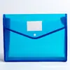 Bolsa para Documentos com Botão de Pressão A4, Bolsa para Arquivos de Escritório, Bolsa com Botão, Bolsa Impermeável de Grande Capacidade para Armazenamento de Provas, Pode Ser Impressa com Logo
