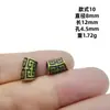Novas Contas Tubulares Bronze Retrô Contas Barril Furo Grande Contas Soltas Contas Espaçadoras Material para Fazer Pulseira Colar Acessórios Atacado