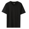 Camiseta Masculina e Feminina de Verão em Lycra Seda de Gelo Cor Sólida Manga Curta Casual Moda Leve Alta Elasticidade Respirável Secagem Rápida Personalização