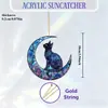Adornos Colgantes Creativos Sol Pequeño Decoración para el Hogar Atrapador de Animales Plano Amazon Colgantes Decorativos Acrílico Varios Diseños de Osos