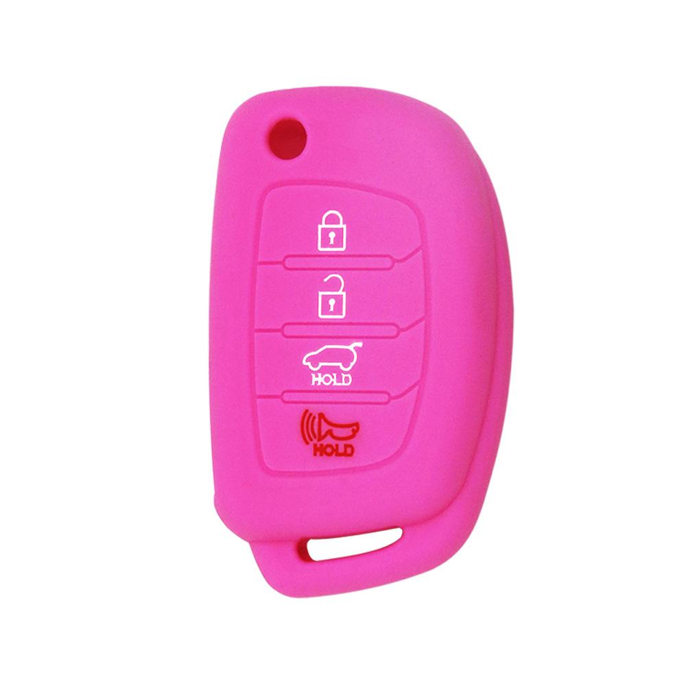 现代悦动钥匙套ix35锁匙包索纳塔硅胶保护套 (10).jp