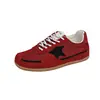Zapatillas retro súper populares con estampado de estrellas para mujer, 2026 nuevas zapatillas de entrenamiento alemanas versátiles de suela fina para otoño, zapatillas deportivas casual Cortez