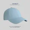 Gorra de Béisbol de Color Sólido al por Mayor para Hombres y Mujeres, Sencilla Versátil Algodón Puro Suave Parte Superior Sombrero para el Sol, Gorra de Pico Delgado para Adelgazar el Rostro
