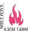 Pegatinas de Tela Bordadas para Niña Rosa Serie Vaquera Occidental Pegatinas de Parche Desierto Occidental Fuego Etiqueta Bordada por Computadora Planchado