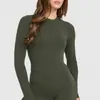 Tops Deportivos Delgados Transfronterizos para Yoga y Deportes al Aire Libre para Mujer, Camisetas de Manga Larga de Secado Rápido, Ropa de Yoga Ajustada para Fitness, Running y Entrenamiento