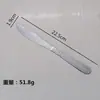 Serie de Doble Línea 1010 Cuchillo y Tenedor Cuchara de Acero Inoxidable Vajilla Estilo Occidental Cuchillo y Tenedor Cuchara para Comida Traje de Siete Piezas Principales Cuchara Cucharilla de Té