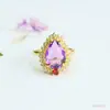 Anillo de Vidrio Colorido Retro Europeo y Americano Ai Yu Banda de Anillo Ajustable Transfronterizo Transmisión en Vivo Venta Caliente Venta al por Mayor S5021511