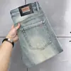 Novos Jeans Azul Claro de Alta Qualidade Primavera e Verão 2025 Masculino Casual Soltos Versáteis Tendência Marca Calças