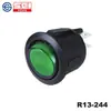Interruptor Rocker Iluminado Redondo à Prova d'Água Série R13-244 da Taiwan Sci, Padrão Americano Ul Tuv Produto Original Genuíno