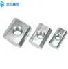Tuerca Deslizante de Acero Inoxidable Estándar Europeo AHN31-206-M3/M4/M5/M8/M6-206/308/408/4010