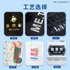 Bolsas de Papel Kraft con Logo Impreso Personalizado, Bolsas de Tote, Bolsas para Llevar de Té de Leche y Panadería, Bolsas de Regalo para Fiestas, Al Por Mayor