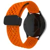 Adequado para Relógio Samsung/Huawei/Xiaomi Malha Respirável Dobrável Fivela Magnética Pulseira de Silicone 20/22mm