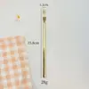 Juego Creativo de Cubiertos de Acero Inoxidable 304, Cuchara y Tenedor para Postre, Cuchara para Remover, Cucharilla de Café, Tenedor para Fruta, Tenedor para Pastel con Mango Extendido