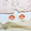 Accesorios Populares para Uñas Serie Océano Peces Marinos Versátiles Coloridos Translúcidos Pequeños Peces Decoraciones para Uñas Resina Pequeños Accesorios