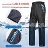Calça de Chuva Impermeável para Homens e Mulheres, Camada Única, Camada Dupla, Respirável, Resistente ao Desgaste, Proteção para Pilotagem de Motocicleta e Veículo Elétrico, Proteção contra Chuva Forte