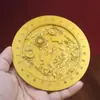 Atacado de fábrica de placas pintadas da Cidade de Shanhai, Quatro Bestas Divinas, Taiji Bagua para chás de casa nova e cerimônias de inauguração, decorações de porta estilo popular
