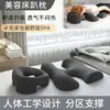 Almofada de Rosto para Baixo para Salão de Beleza, Almofada para Maca de Beleza, Almofada de Rosto para Baixo com Buraco, Almofada Facial, Almofada para Maca de Massagem, Uso Doméstico