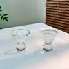 Copa de Vino Pequeña con Patrón de Piedras Preciosas Estilo Ins Nicho Creativo Lujo Accesible Taza de Pudín de Gama Alta Taza de Helado Taza de Café Pequeña