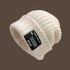 Sombrero para Hombre Invierno Moda Marca Sombrero Tejido Sombrero de Lana para Hombre Sombrero Cálido para el Frío Montón Montón Sombrero Grueso de Algodón
