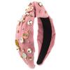 Diadema Homing para el Cabello para Mujer Europea y Americana Pascua Nueva Llegada Cosido a Mano Aleación Goteo de Aceite Accesorios Diadema de Huevo Accesorios Elegantes para el Cabello