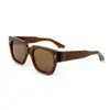 Óculos de Sol Retrô Europeus e Americanos Coloridos para Cruzamento de Fronteiras, Óculos de Sol Personalizados de Acetato de Pernas Largas Feitos à Mão, Óculos de Sol Polarizados da Moda