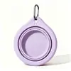 Suministros para Mascotas Tazón Plegable Portátil para Perros Tazón de Silicona para Gatos Tazón de Agua de Viaje Tazón para Beber al Aire Libre Universal para Gatos y Perros