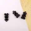 Urso Colorido em Spray de Liga Metálica Acessórios de Pirulito DIY Brincos Colar Pulseira Pingente Materiais Artesanais