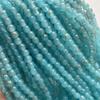 Cuentas de vidrio cepillado de 8 mm, cuentas redondas de imitación de jade, hechas a mano, para pulseras, collares, cuentas sueltas, accesorios.
