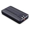 Carregador Portátil Mais Fino em Formato de Cápsula com Display Digital, Carregador Portátil Sem Fio de Bolso, Carregador Portátil Atacado, Estojo Portátil
