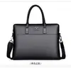 Bolsa impermeable resistente al desgaste para computadora de 15 pulgadas, bolsa de mensajero elegante para hombre para viaje de negocios, bolsa de mano portátil para archivos de oficina