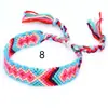 Popular en Europa y América: Pulseras Tejidas Arcoíris Hechas a Mano en Estilo Étnico Nepalí, Venta al por Mayor de Joyería