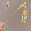 Novo Pente de Cabelo Estilo Chinês para Mulheres, Acessório de Cabelo Estilo Antigo Hanfu Cheongsam, Pente de Madeira para Coque, Pente de Cabelo Versátil de Alta Qualidade