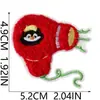 Patches de Pinguim Termocolantes com Textura Macia e Cêrea, com Designs Divertidos para Roupas Infantis, Moletons, Jaquetas e Patches Decorativos Criativos para Malas
